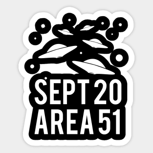 Sept 20 Area 51 Sticker